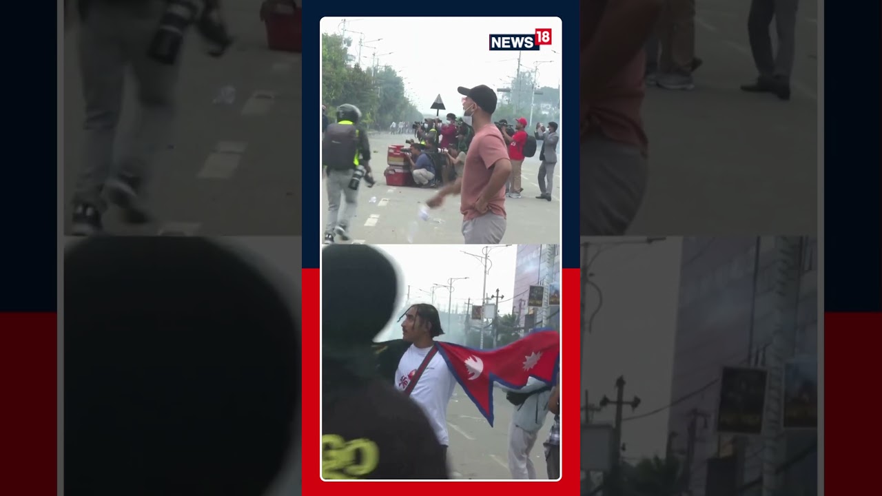 Youth in Nepal protest against social media ban in their country | #viral