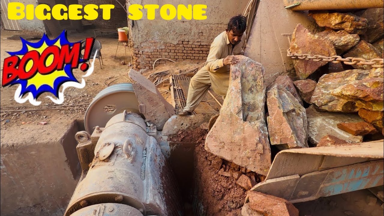 PLAYING with GIANT Rocks! ASMR Rock Quarry CRUSHING Operations - Primary Jaw Crusher in Action!
