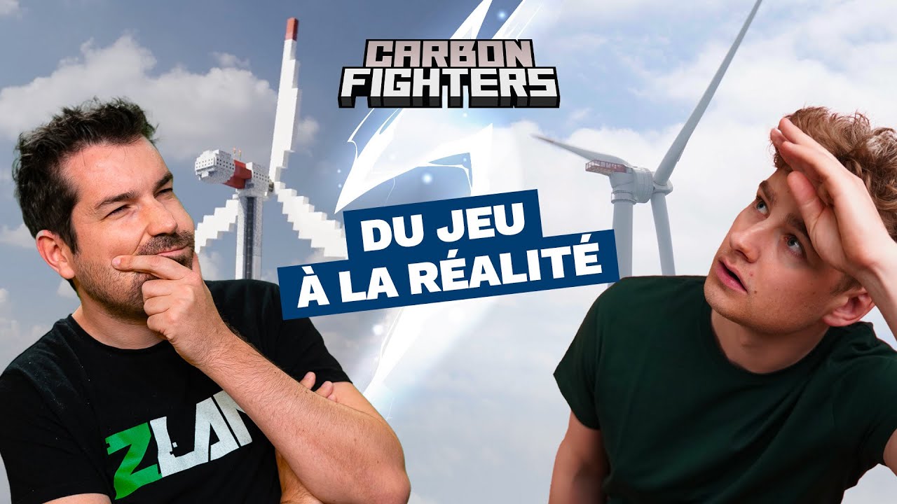 Carbon Fighters #2 - @aypierre & @GaspardG découvrent une centrale nucléaire & l'éolien en mer