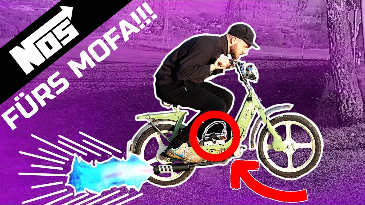 LACHGAS f&uuml;rs MOFA - Wir bauen eine Einspritzung f&uuml;r unsere Ciao [+Testfahrt]