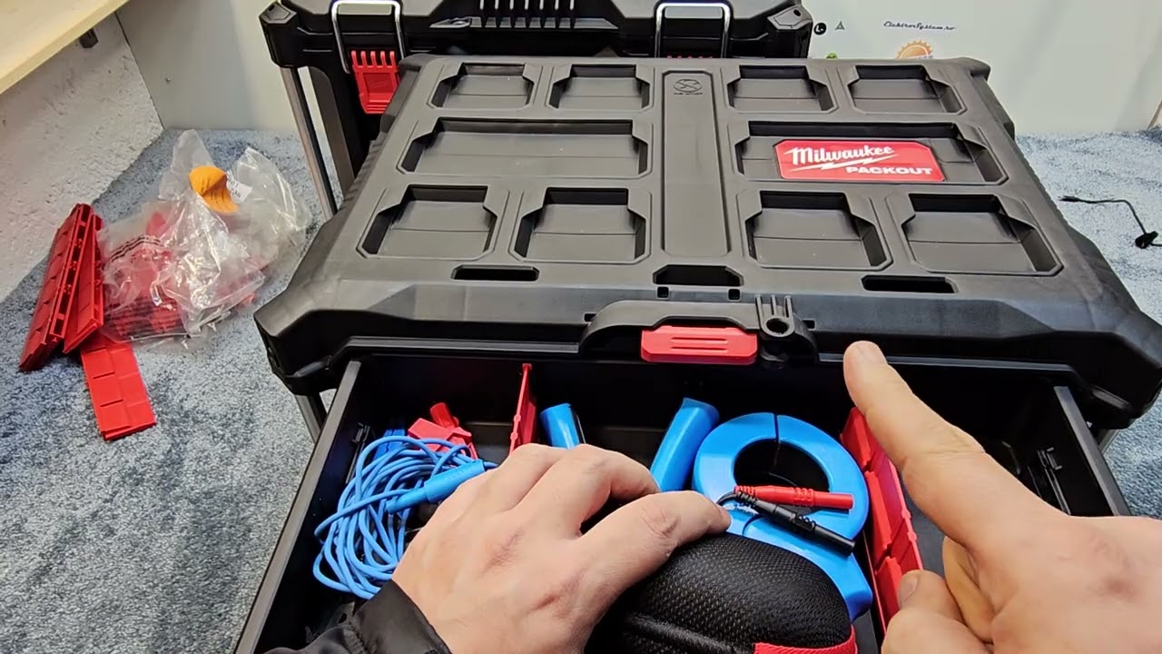 Cu ce am echipat sertarele si trolerul Milwaukee Packout?