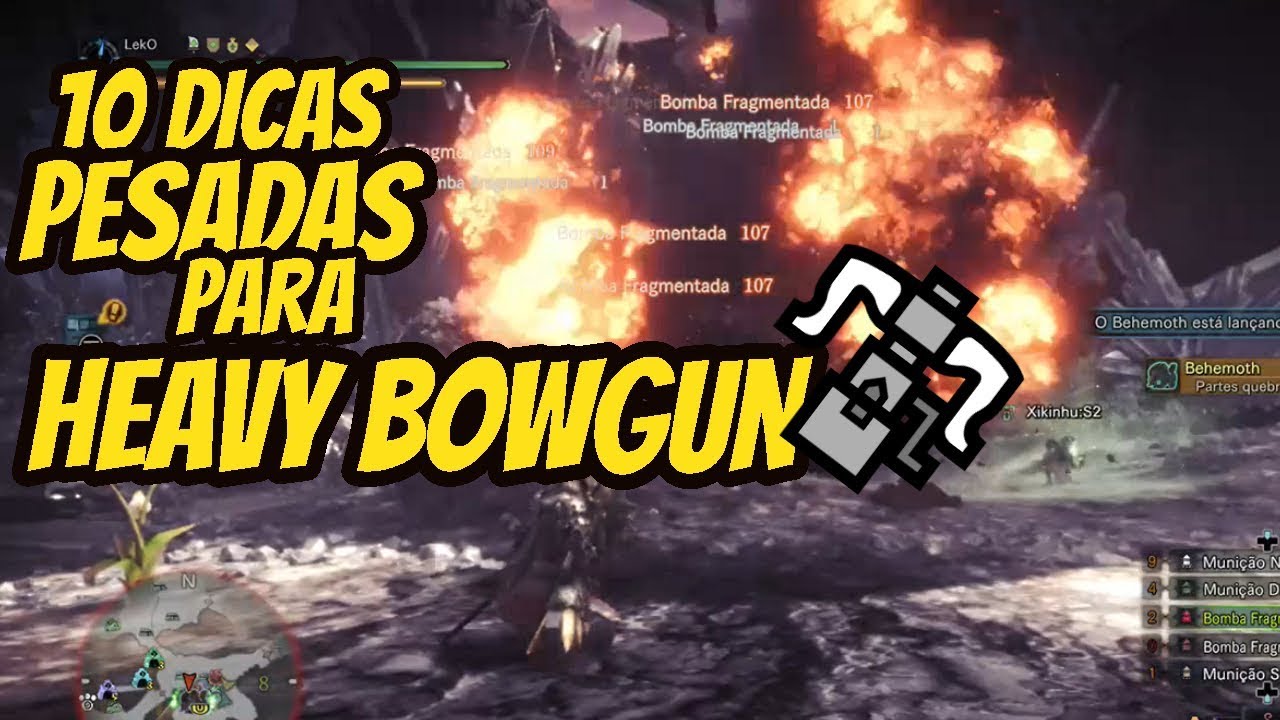 10 dicas para você começar BEM no Fuzilarco Pesado