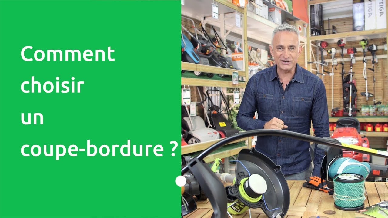 Bien choisir son coupe bordure