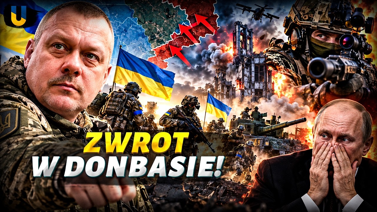 DONBAS SIĘ ZMIENIA! Ukraina kontratakuje i odzyskuje swoje. Generał ujawnia PLAN 