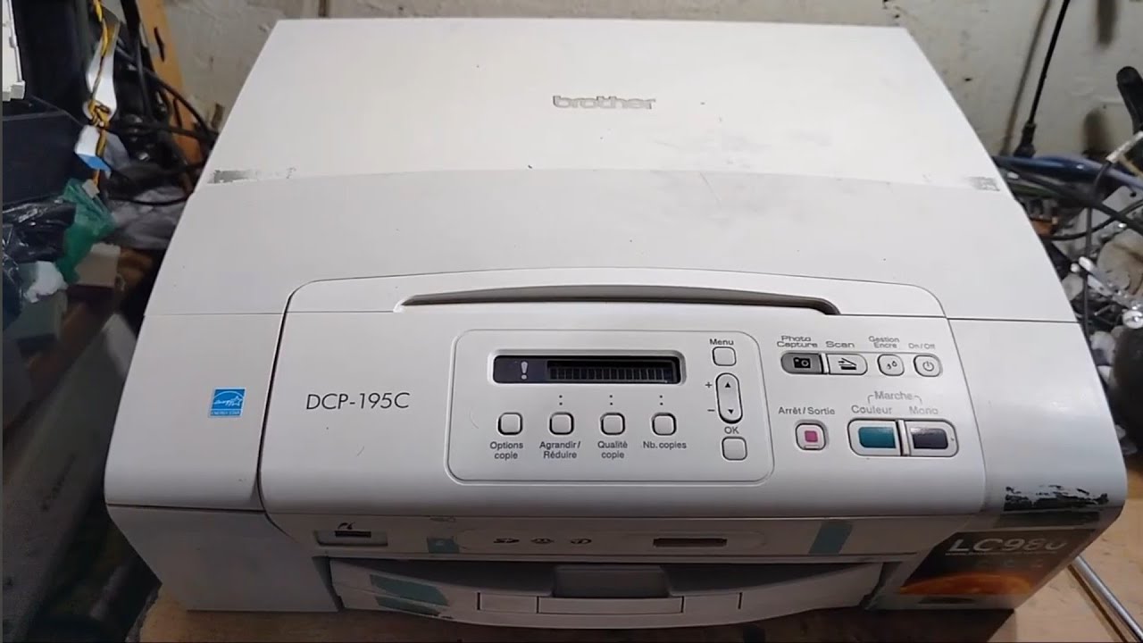 init imposs 50 brother DCP 195c
