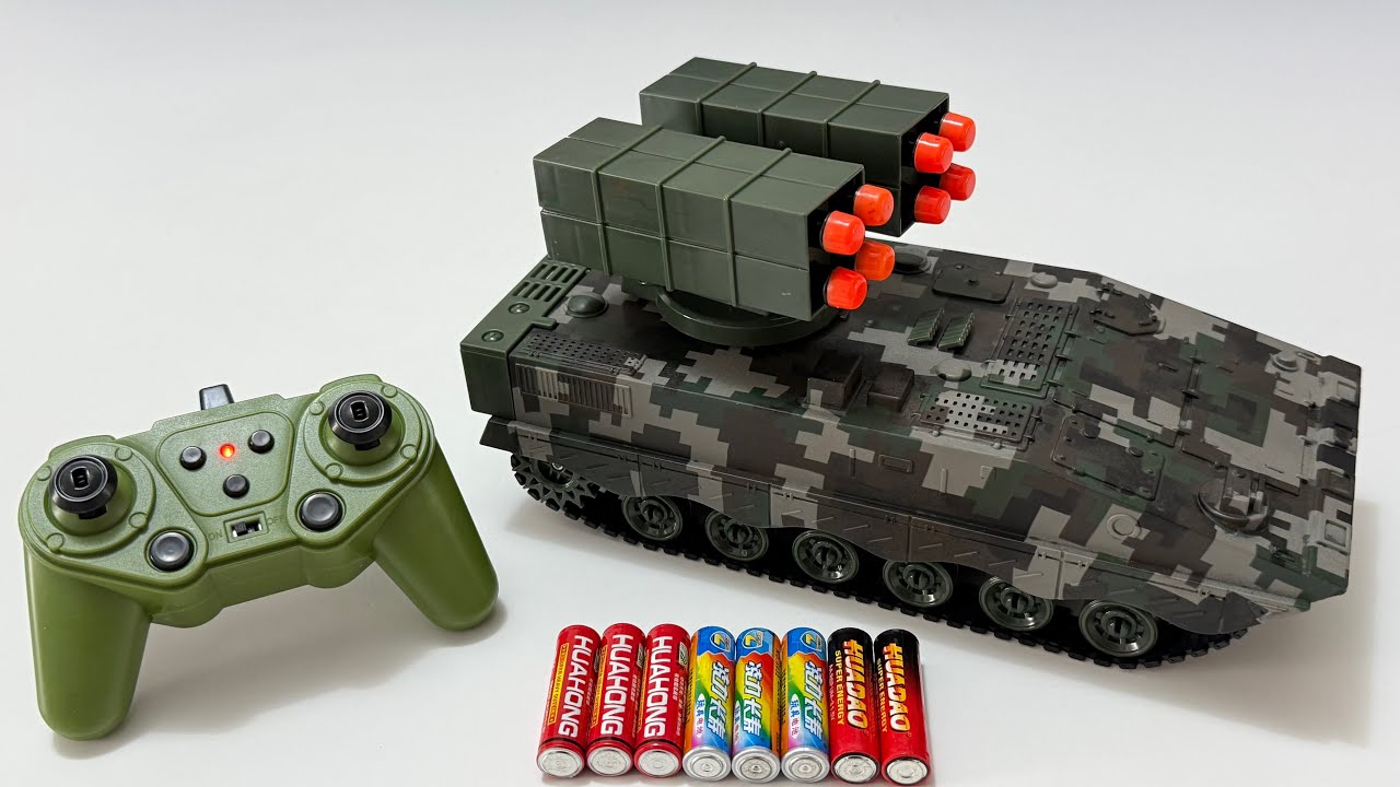 Unboxing RC Military Missile Tank, Doraemon RC Stunt Car, Electric Spider-Man Roadster, Police Car