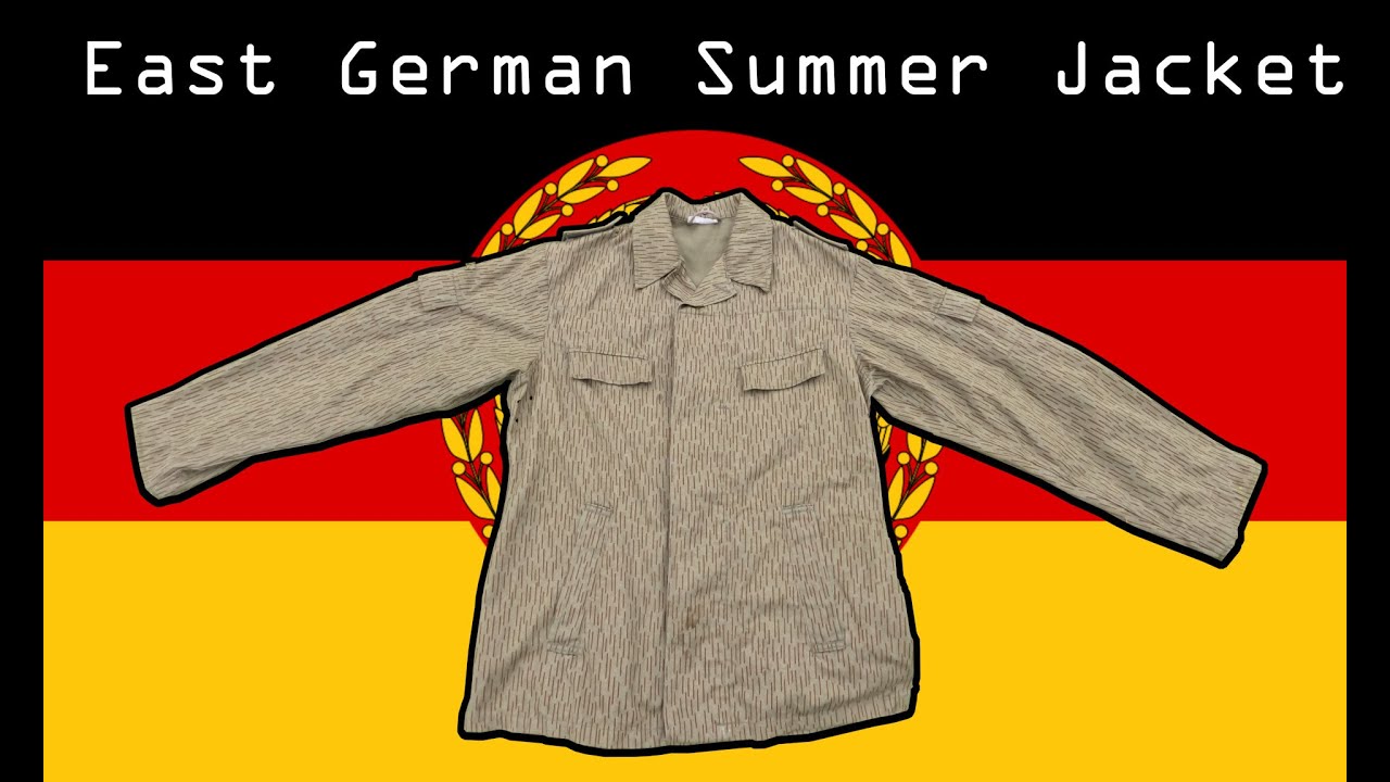 East German NVA Strichtarn Summer Jacket (NVA)(1981)(Review)(German dot militaria)