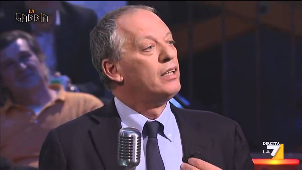 La Gabbia - Rissa tra Formigoni e Gomez (16/04/2014)