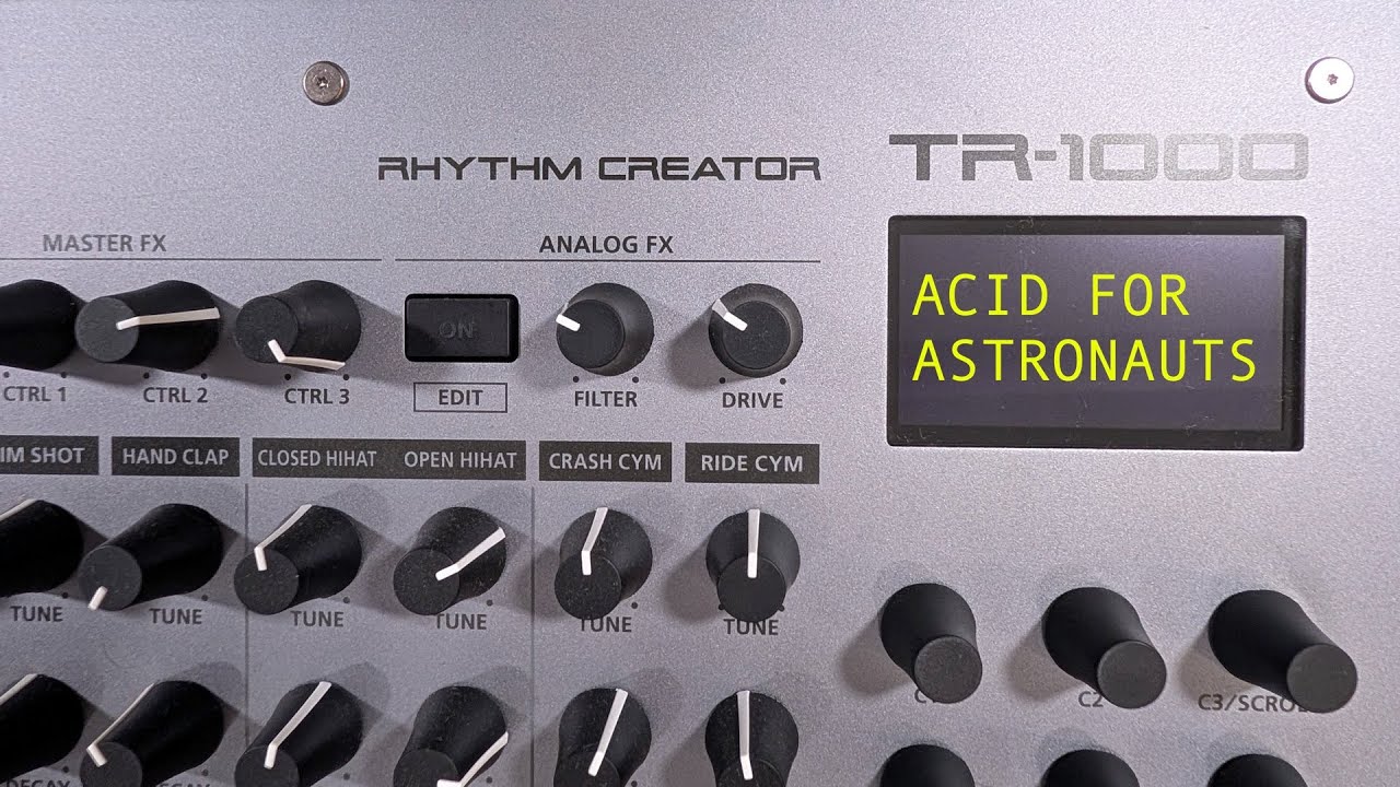 THE STARS - TR1000 Acid/ Electro Jam, with Redshift 6, Nymphes, Sh01a, Hapax, RE303