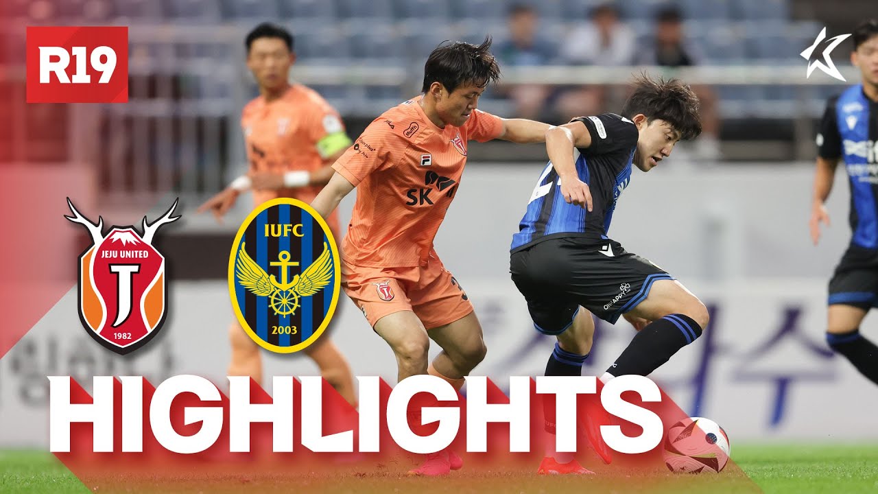 [하이라이트] 하나은행 K리그1 2024 R19 제주 vs 인천 | Jeju vs Incheon (24.06.26)