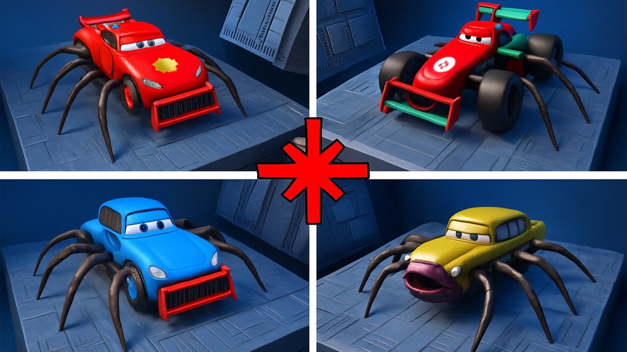 Everything Turned into Monsters | Car Eater, Bus Eater, School Bus Eater, Megaphone, Megahorn 4