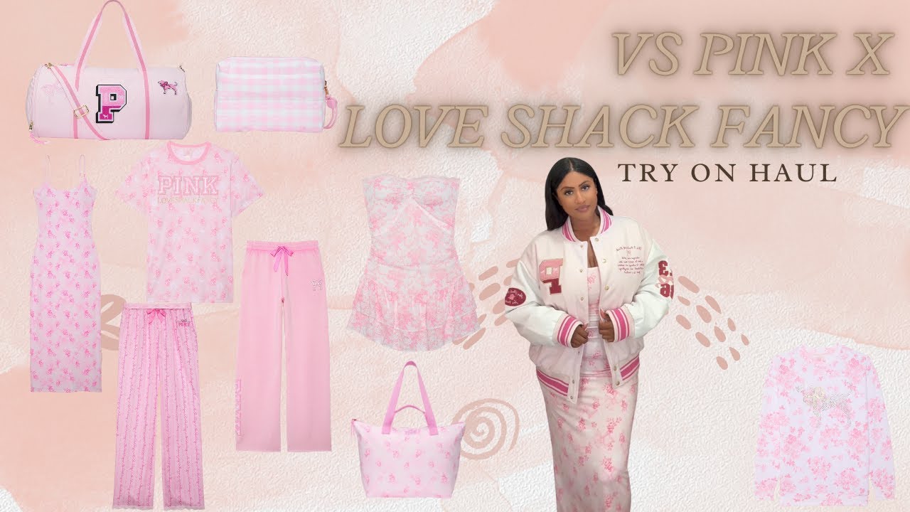 Everything I got from the LoveShackFancy X Pink Collaboration 