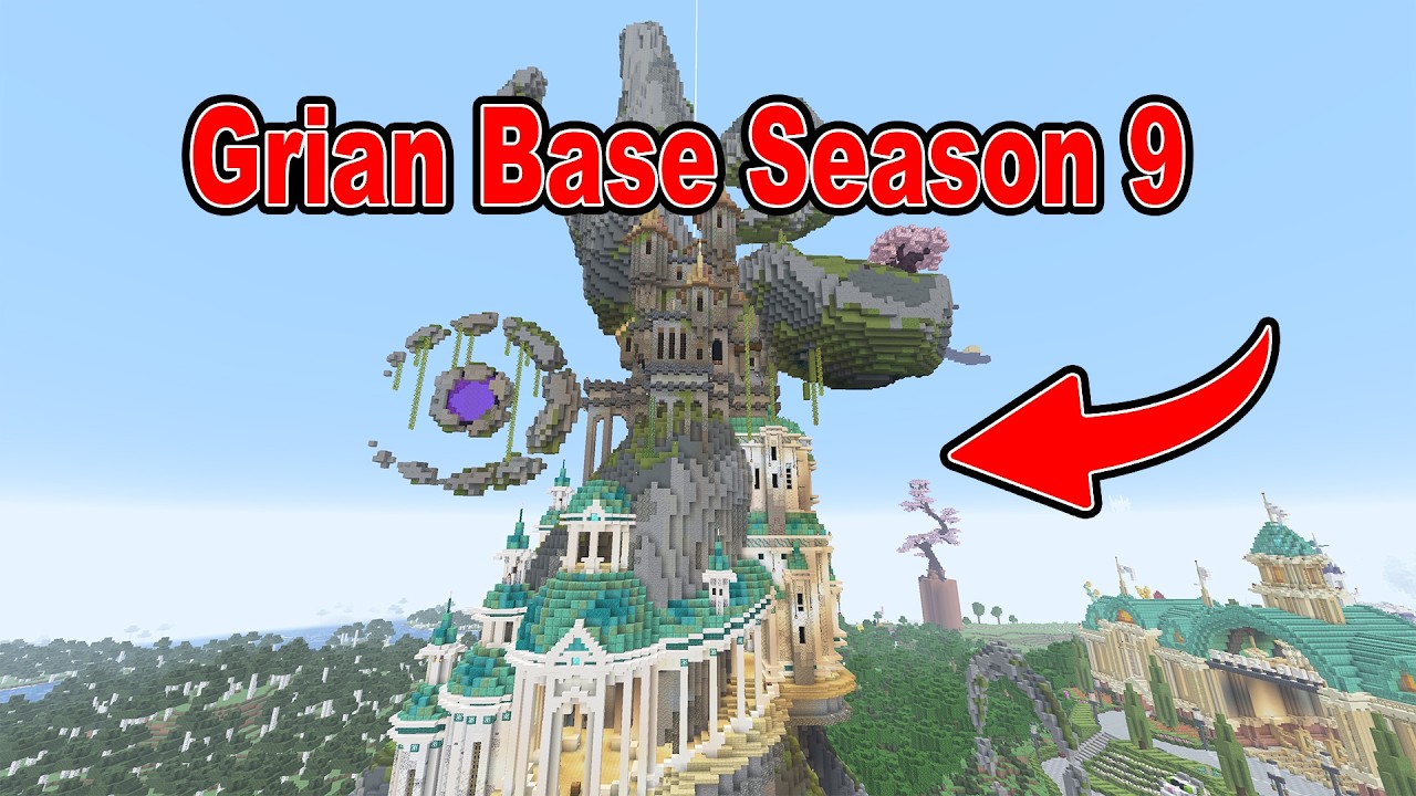 Grian & Mumbo Base Tour in Hermitcraft Season 9 World Download | Hermitcraft Season 9 World Tour