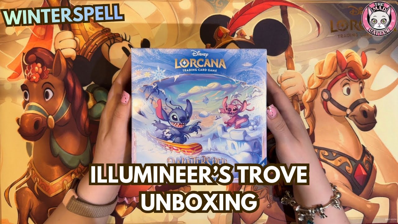 I Love the Theme of This Trove! - Unboxing Lorcana's Winterspell Trove