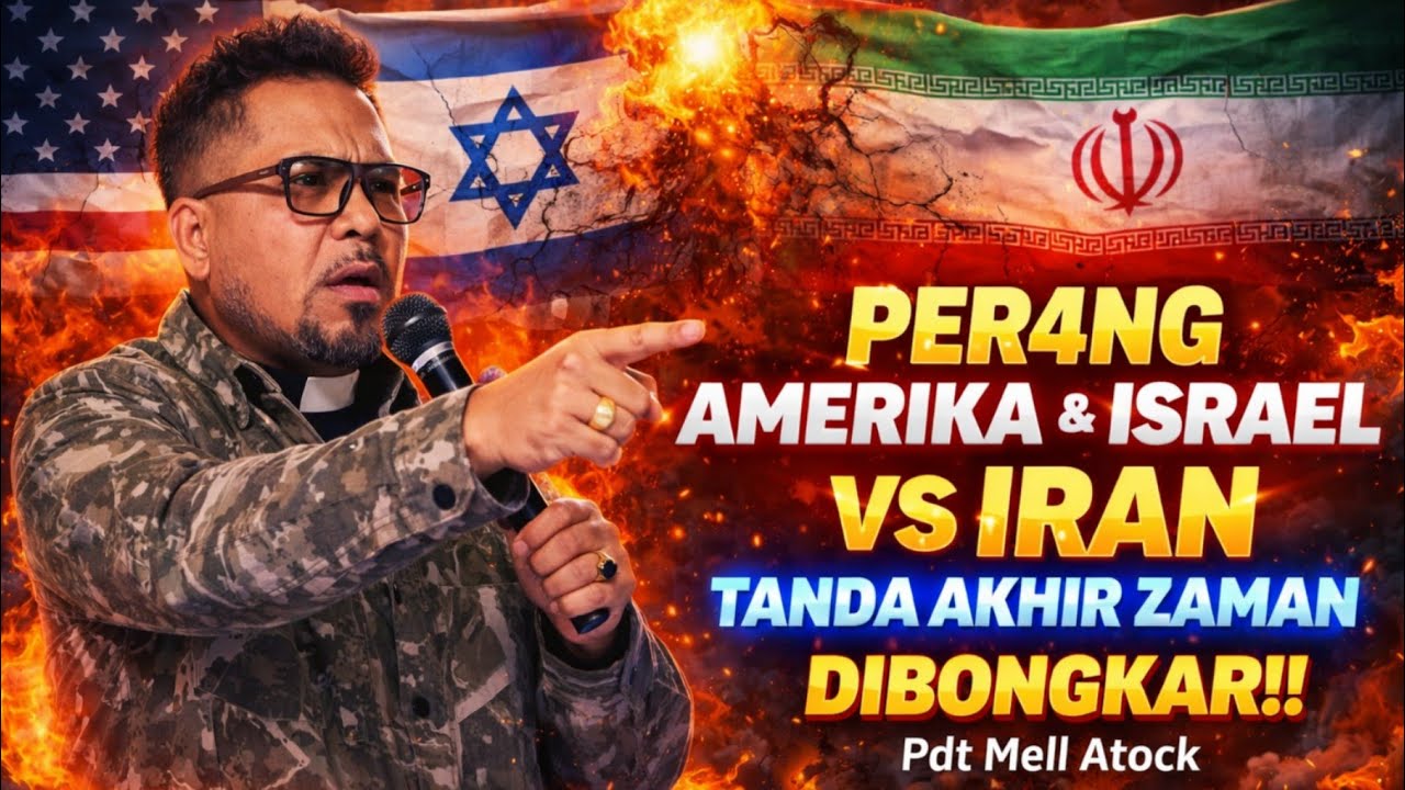 Khotbah Tegas Penuh semangat oleh Pdt Mell Atock  di Gereja Bethani Miricle Centre Amerika Serikat!