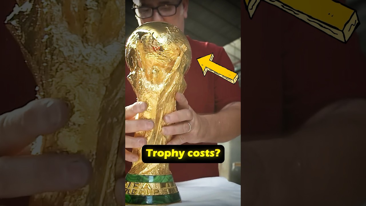 💰How much the World Cup trophy costs?