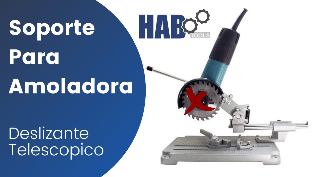 Base para Esmeriles - Es Como una Sierra deslizante 😱