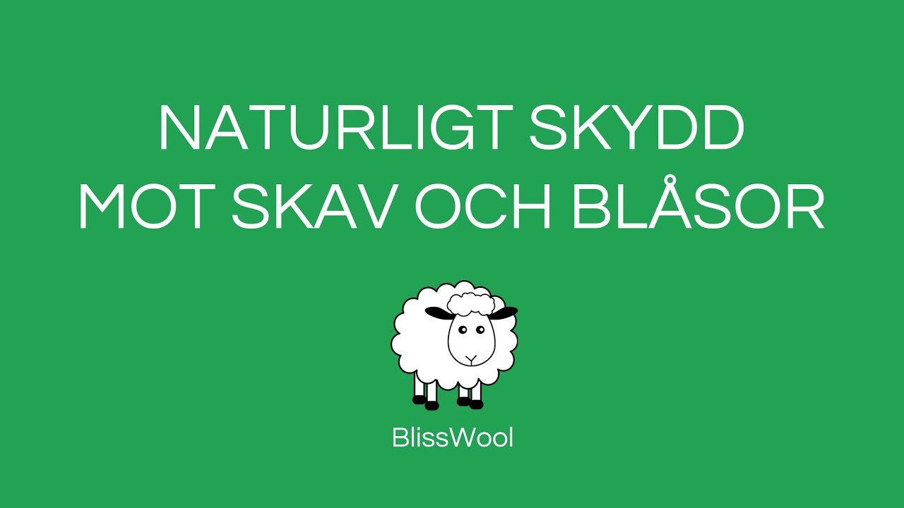 BlissWool - för skav- och blåsfria fötter