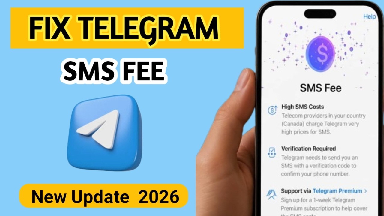 (2 способа): Как исправить проблему с платой за SMS при входе в Telegram, решение 2026 года / Про...