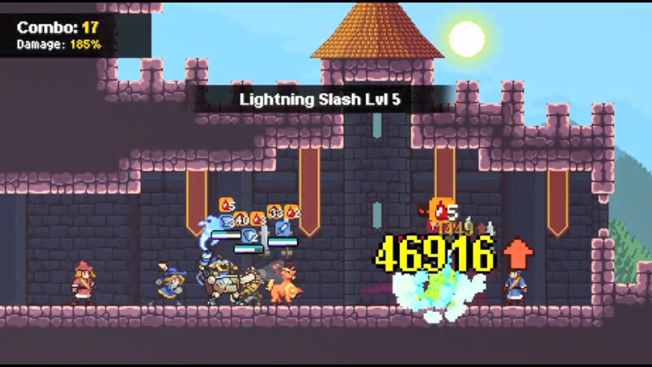 Monster Sanctuary 6-star all champions using Goblin Pilot under master difficulty