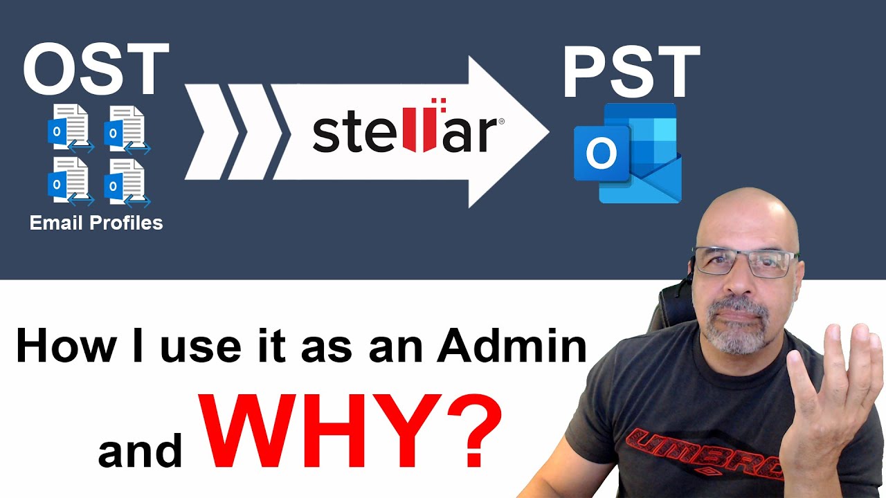 Stellar Converter for OST [OST to PST] Why i use it.