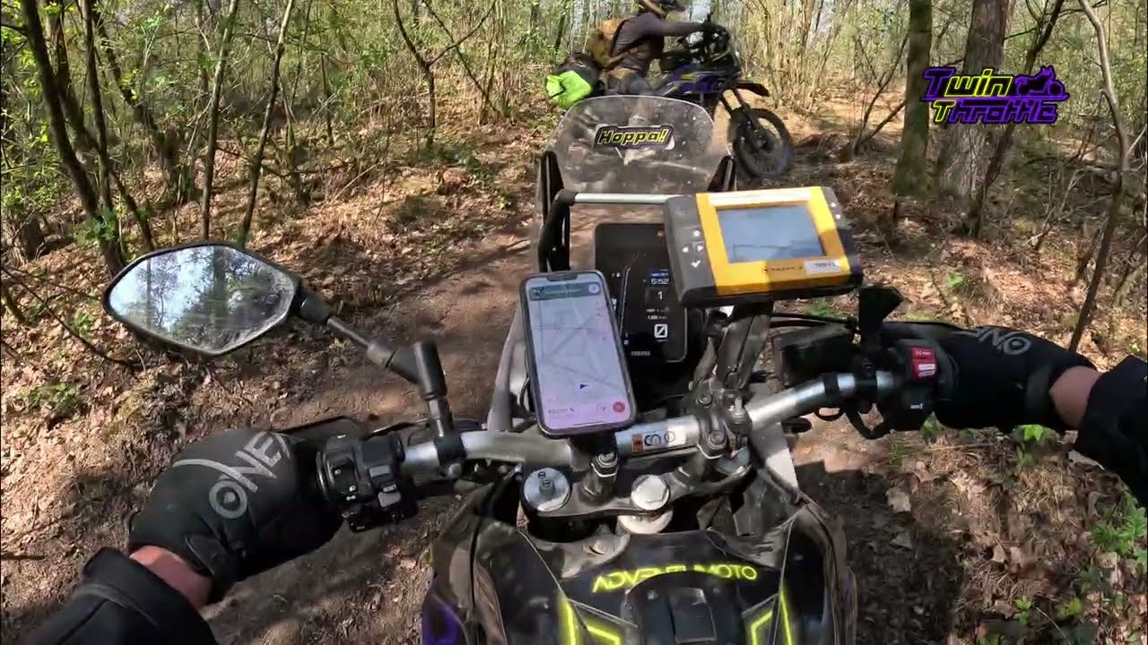 Tenere vs (a very good) single track! | TwinThrottle