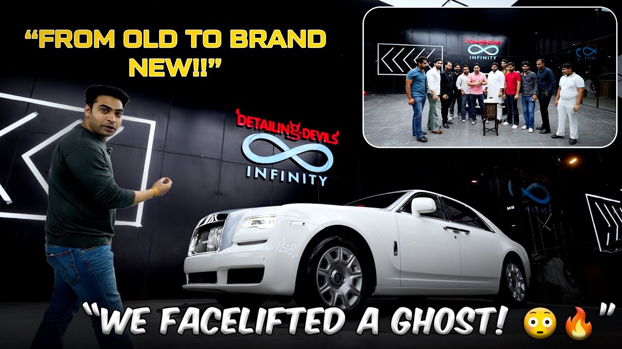 First Modified Rolls Royce in Detailing Devils🔥🔥🔥 - Infinity Detailing Devils  