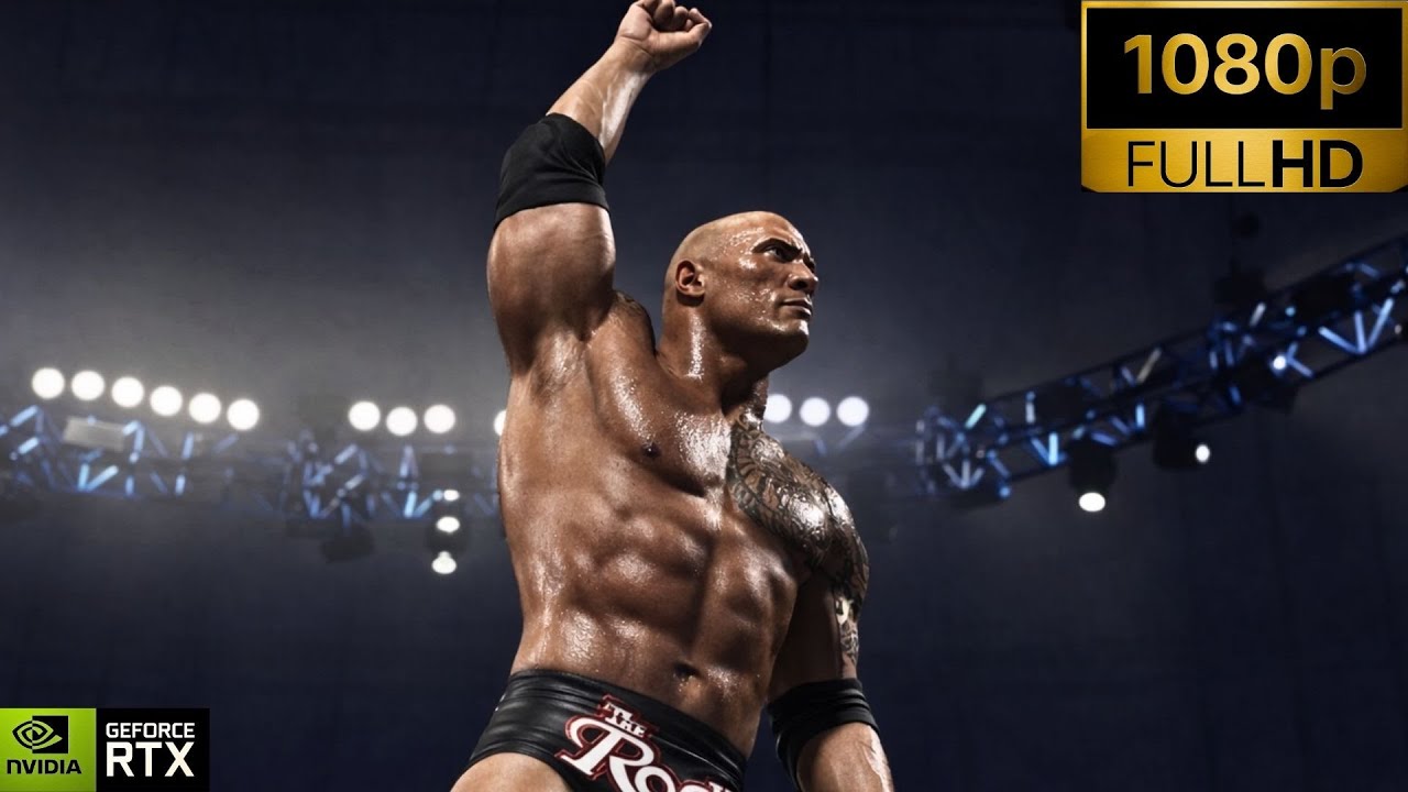 Wwe 2K25 - The Rock Vs Triple H