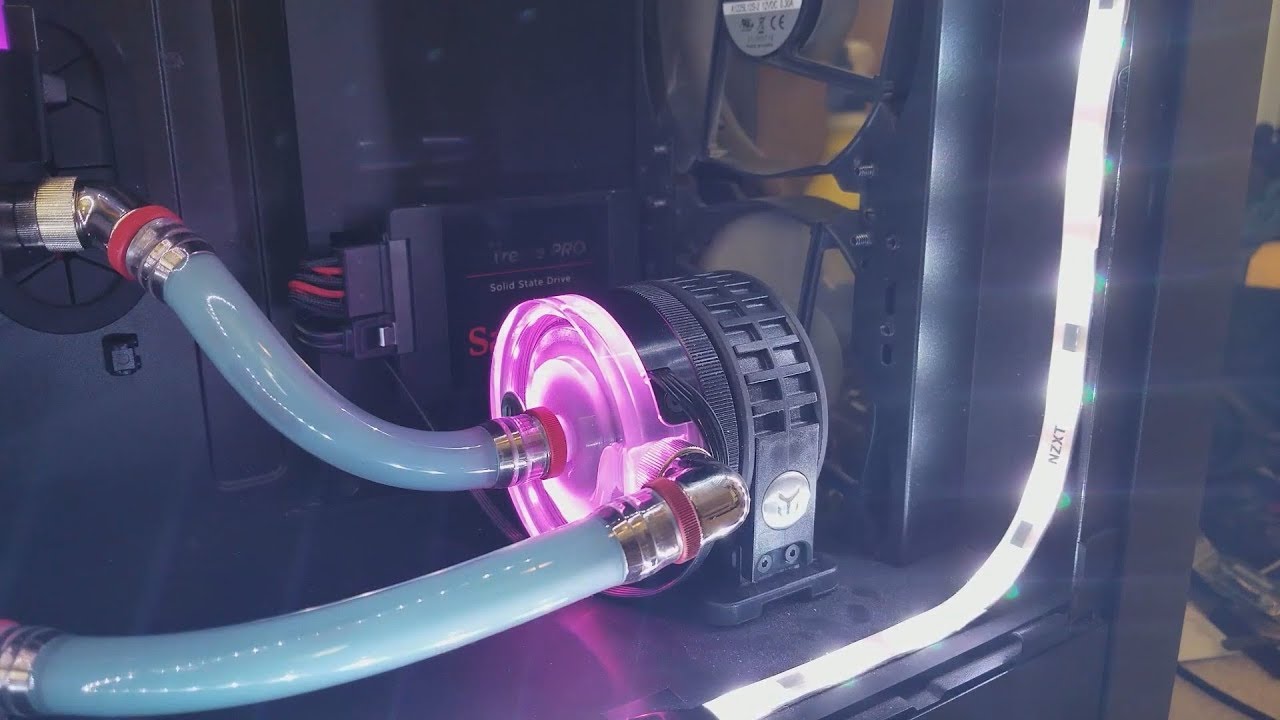 EK XTOP Revo D5 RGB Plexi Top Unboxing And Demo