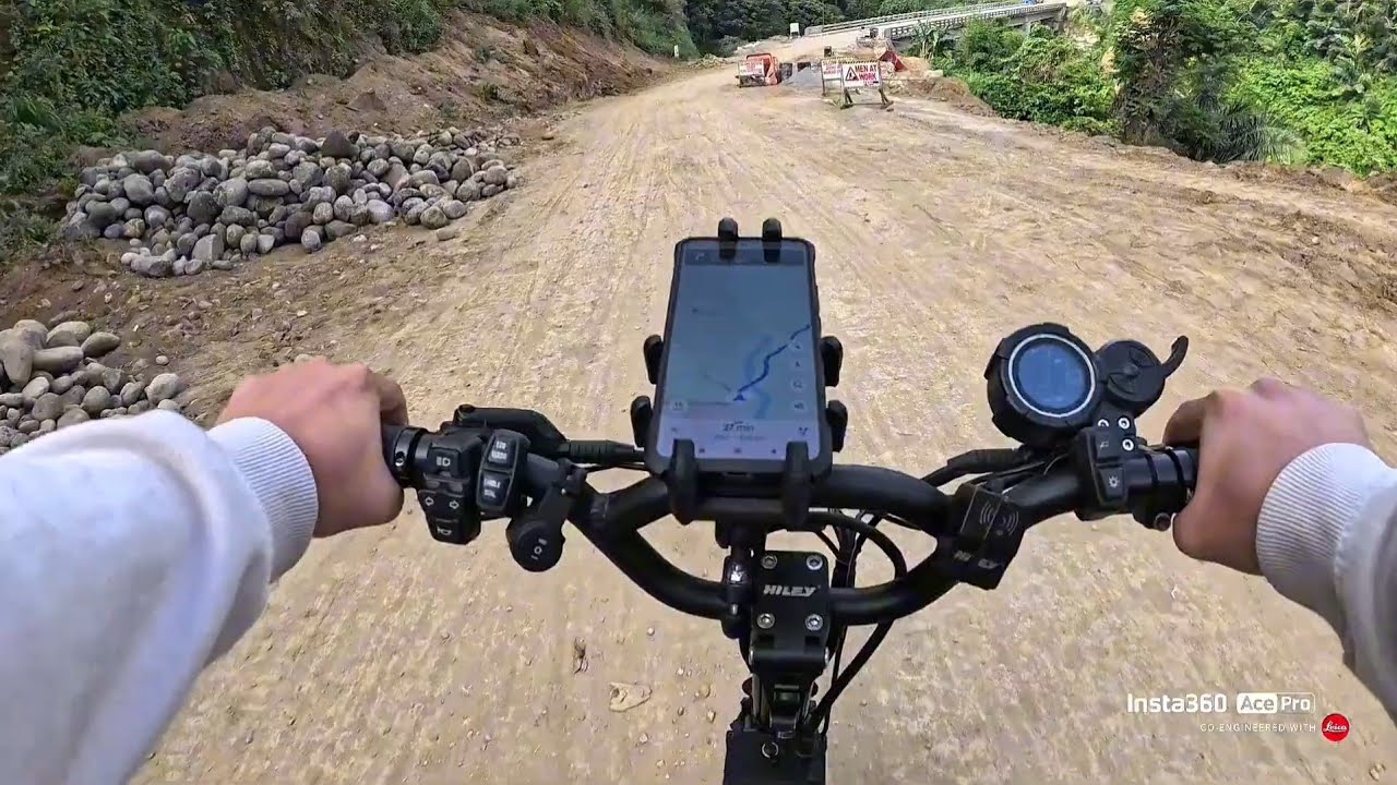Electric Scooter Calamba to Tagaytay Ride (Via Brgy. Mabato snake road)