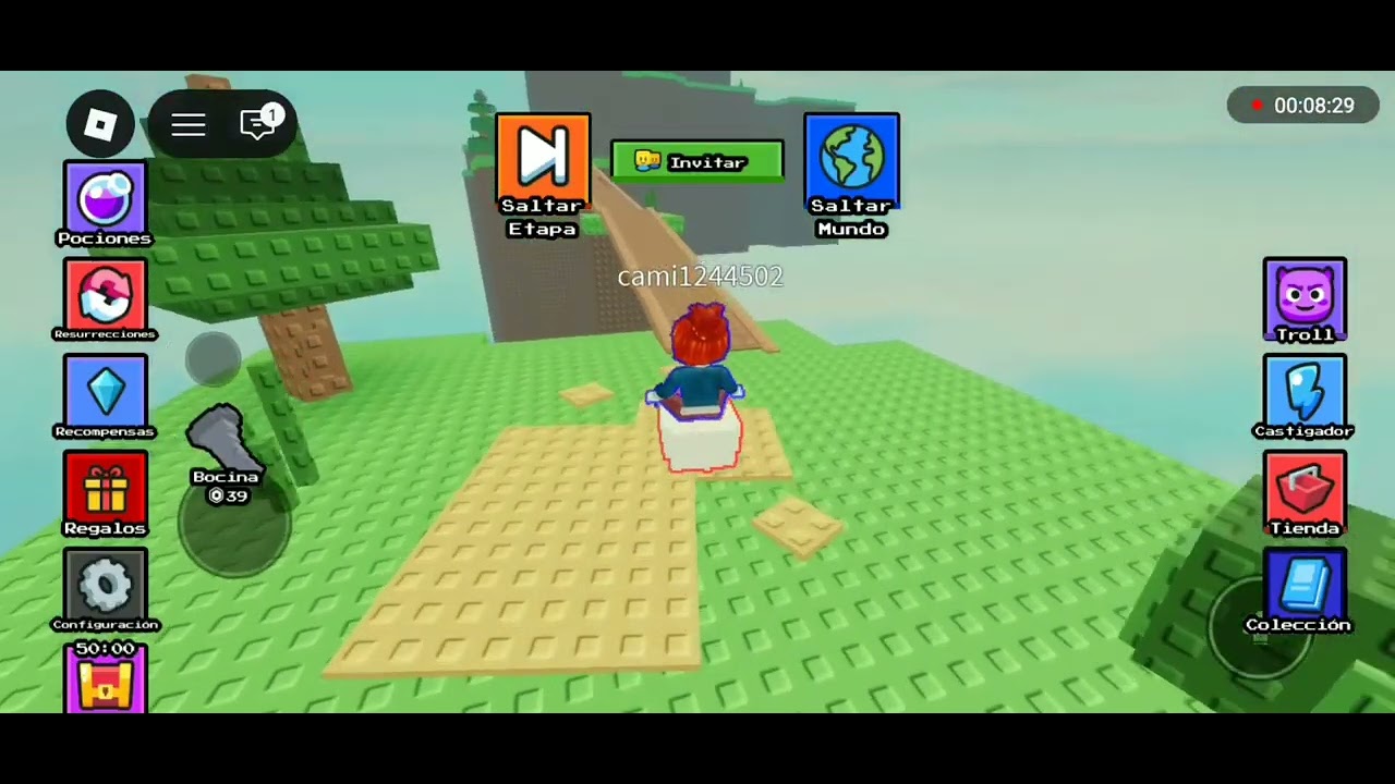 Jugando a pollo con su due Roblox luna Gamers