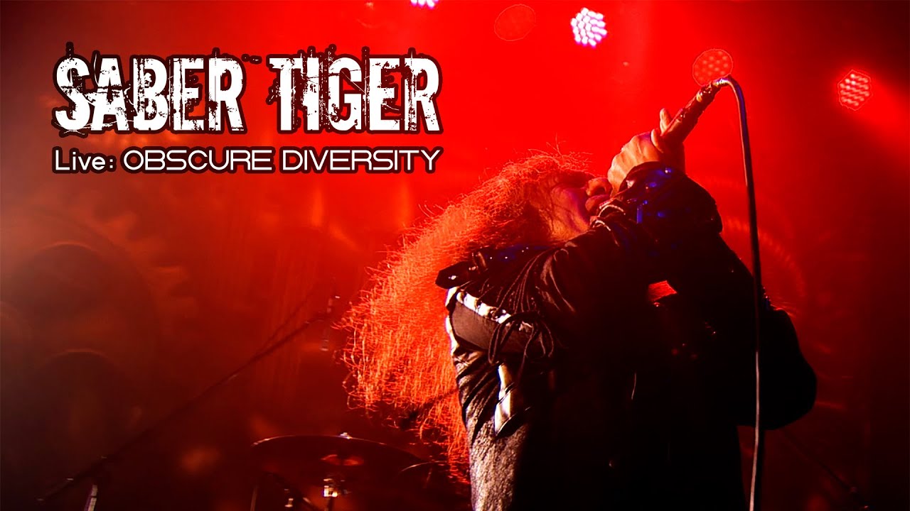 SABER TIGER - The Crowbar Case [LIVE] (OFFICIAL MUSIC VIDEO)