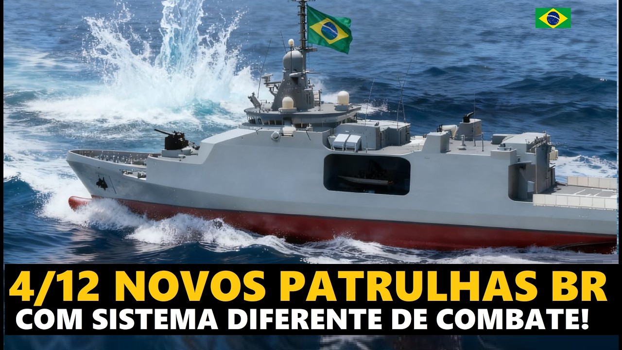 4x NOVOS PATRULHAS BR dentro do programa NPA500 ganharam CONFIGURAÇÃO DIFERENTE DE COMBATE!