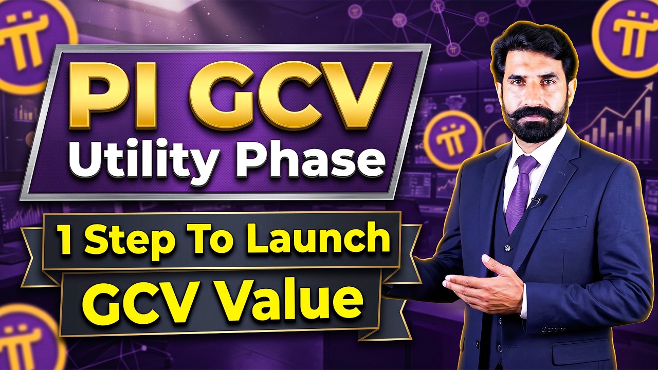 Pi GCV Utility Phase, 1 Step to Launch GCV Value | Pi Coin Update | Pi Network Update | Albarizon