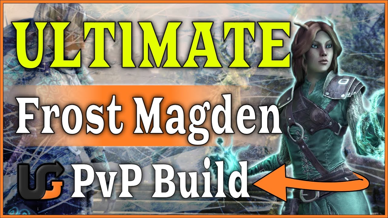 🥶THE BEST PVP MAGDEN BUILD 🥶! ESO magicka warden pvp build Gold Road