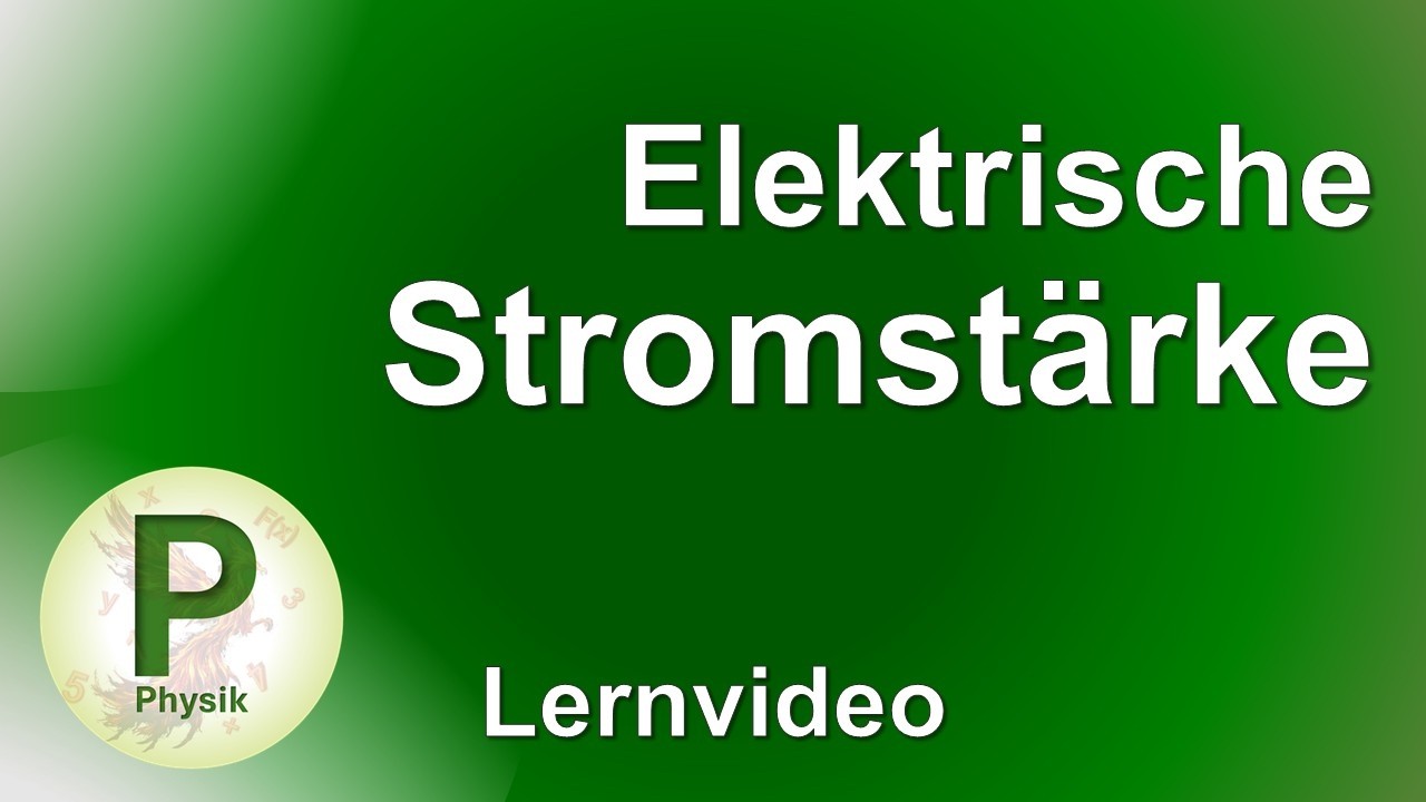 Definition der elektrischen Stromstärke (L00001)
