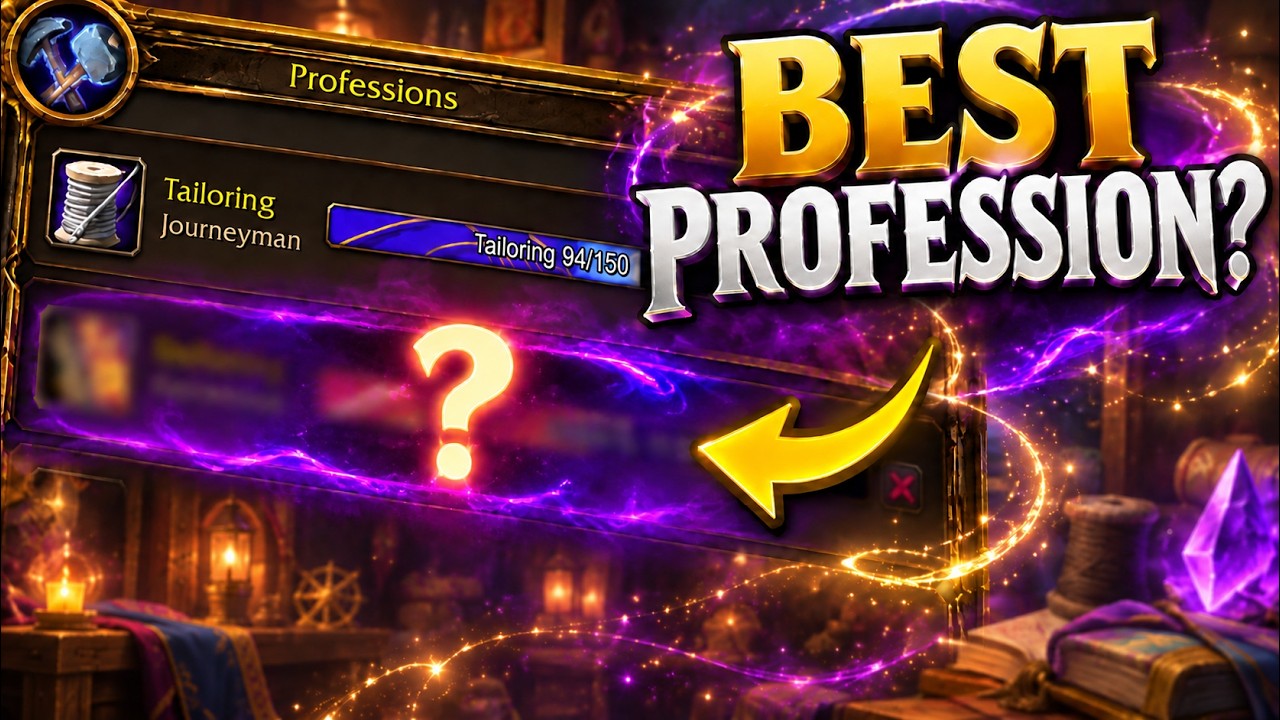BEST PROFESSIONS IN WOW FOREVER!