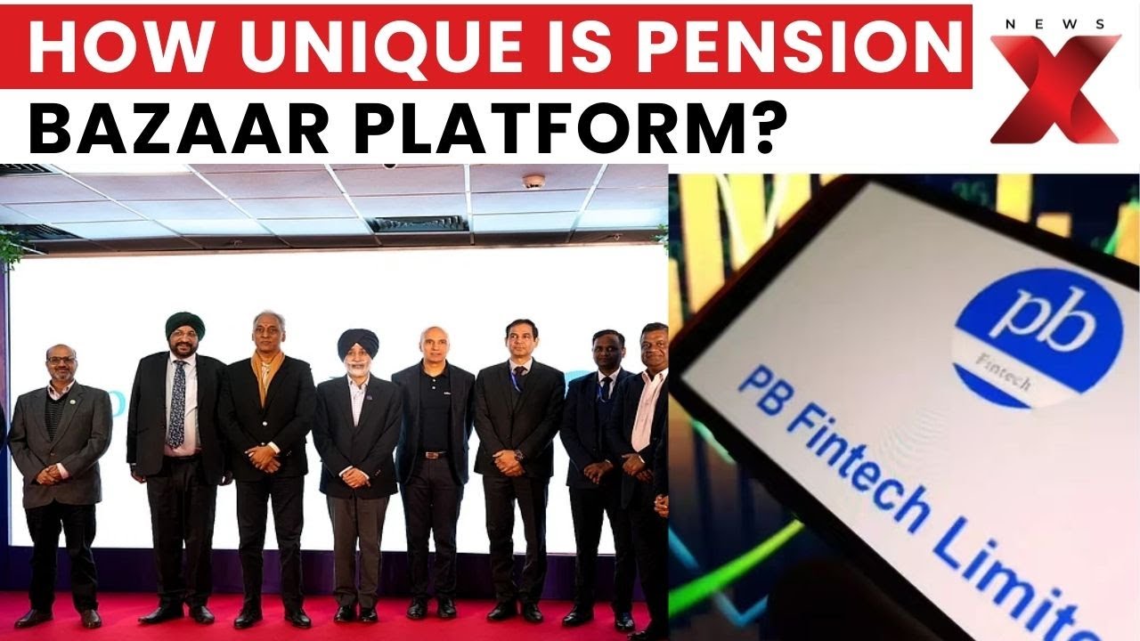 PB Fintech Launches PensionBazaar for End-to-End Retirement Planning in India | NewsX