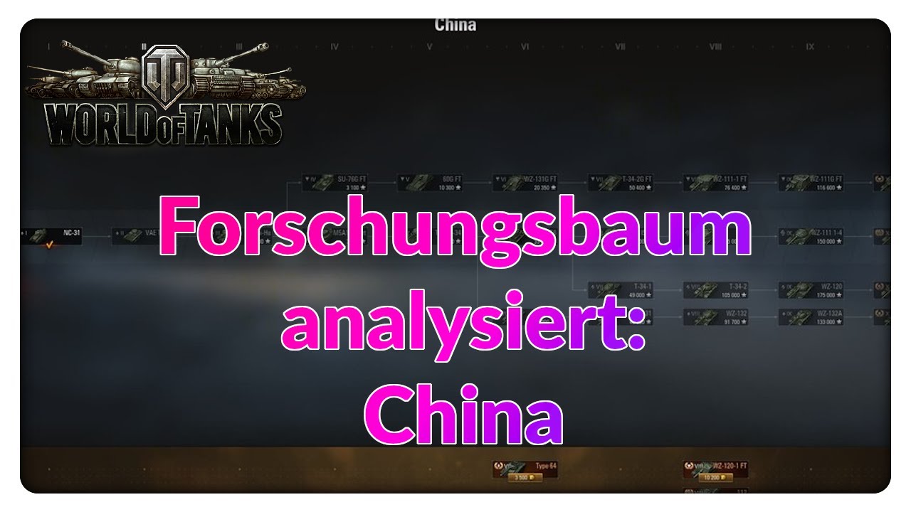 Forschungsbäume analysiert: China [Welche Grinds lohnen sich?]