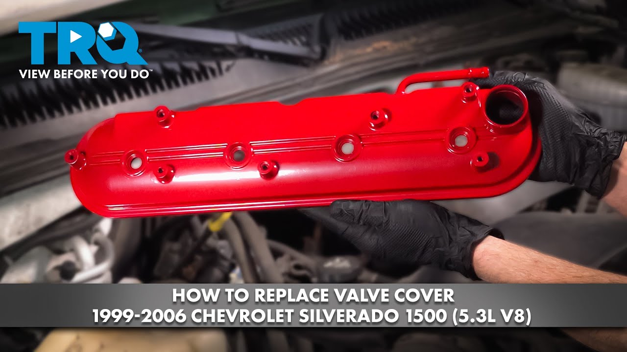 Как заменить клапанную крышку 1999-2006 Chevrolet Silverado 1500 (5.3L V8)