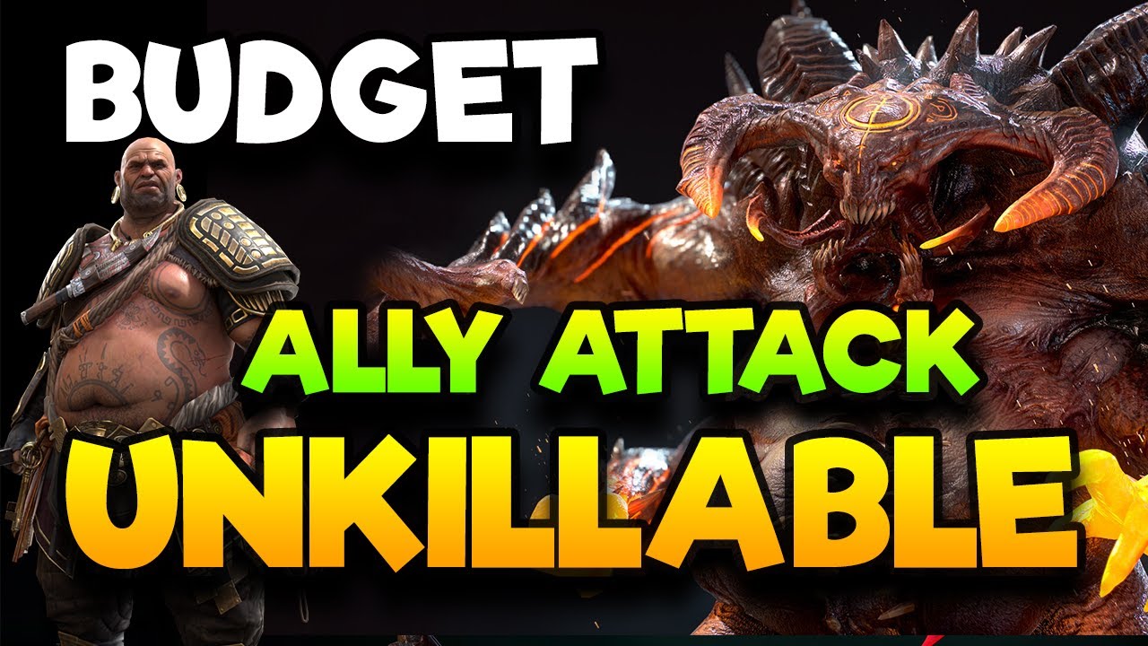 2 KEY - BUDGET UNKILLABLE - ALL ALLY ATTACK - WORKS ON SPIRIT TOO| RAID SHADOW LEGENDS