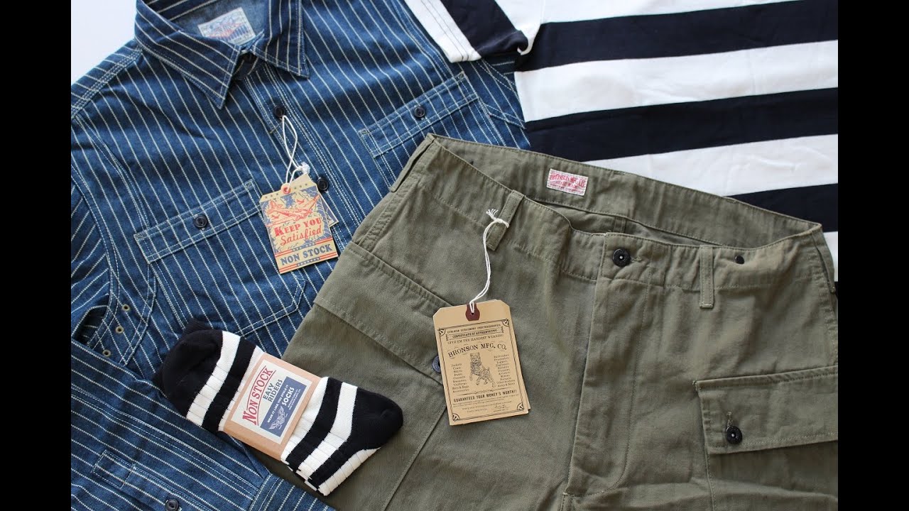 High Value Heritage: BRONSON Mfg Co. USMC 1944 P44 Shorts, Wabash Vent Work Shirt & Prison T-Shirt