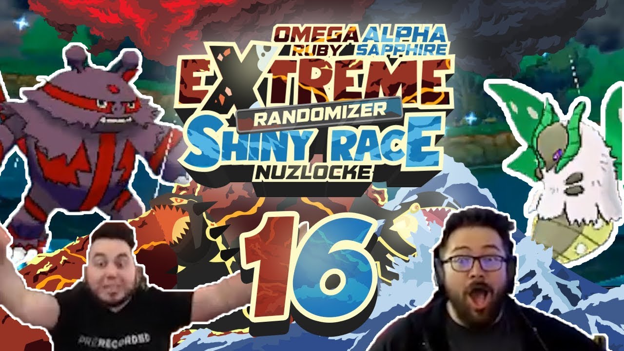 WHICH IS BETTER? NEW SHINIES & GYM LEADER! Pokemon ORAS Extreme Randomizer Shiny Race Nuzlocke Ep 16
