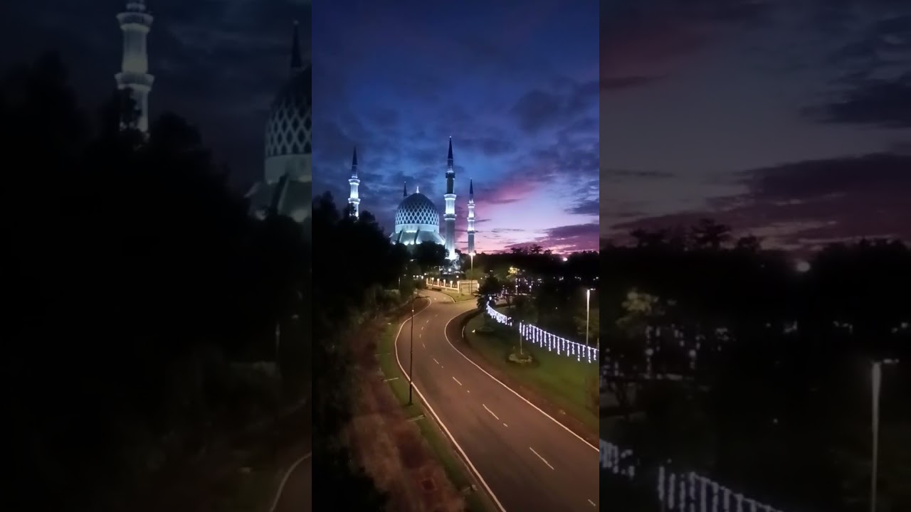 Masjid Shah Alam. #tuahlensa #masjidshahalam #shorts