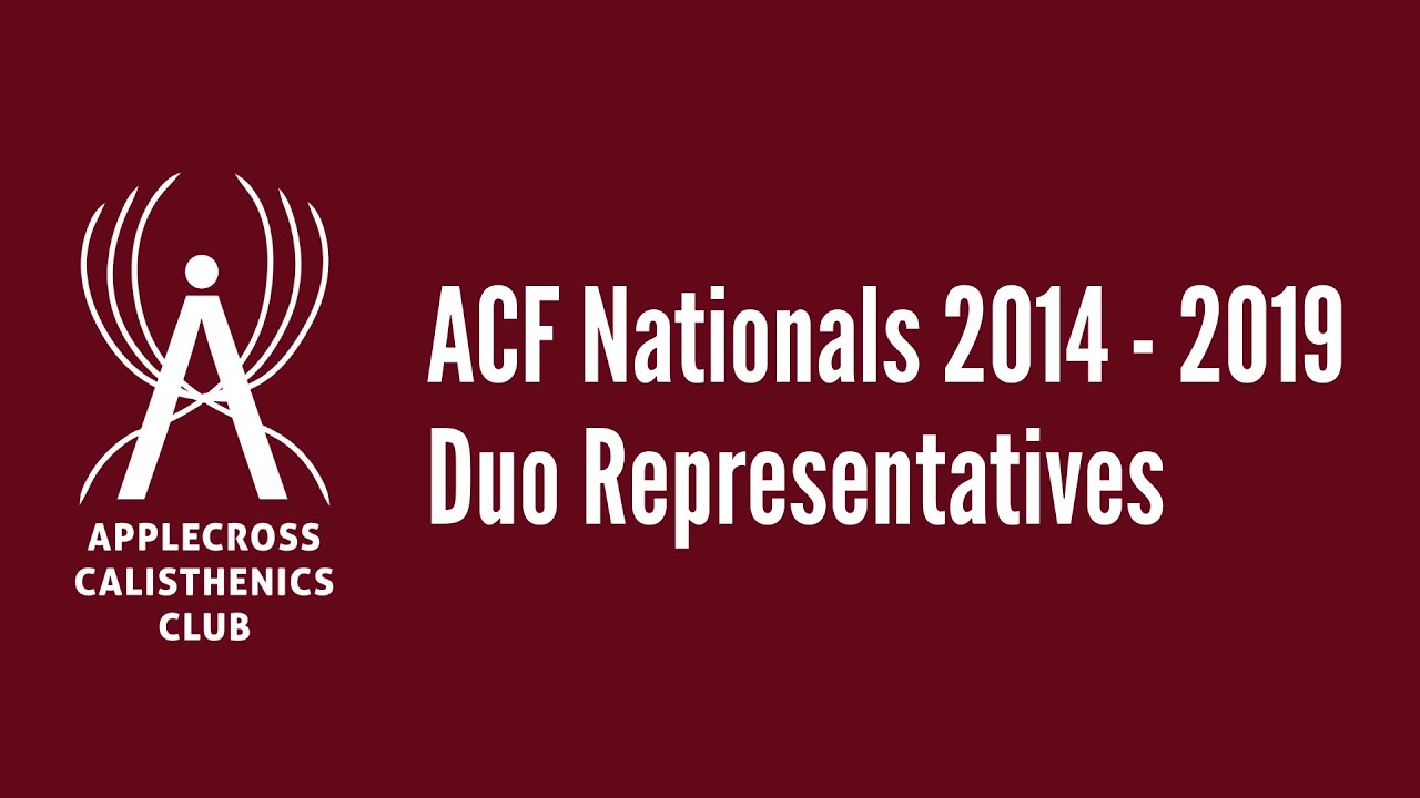 Applecross Calisthenics Club | 2014 - 2019 Duos | ACF Nationals