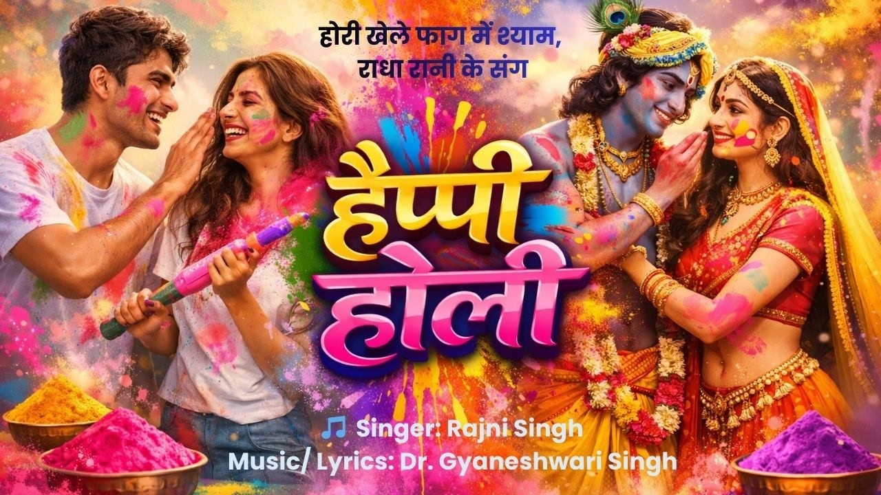 Holi special song 2026 | Barsane Holi | Radha Krishna Holi Bhajan | Vrindavan Holi Special #holi
