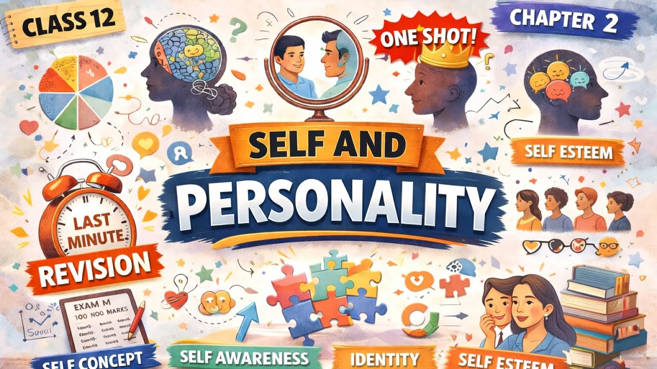 Psychology Chapter 2: Self & Personality  Class 12 Psychology 