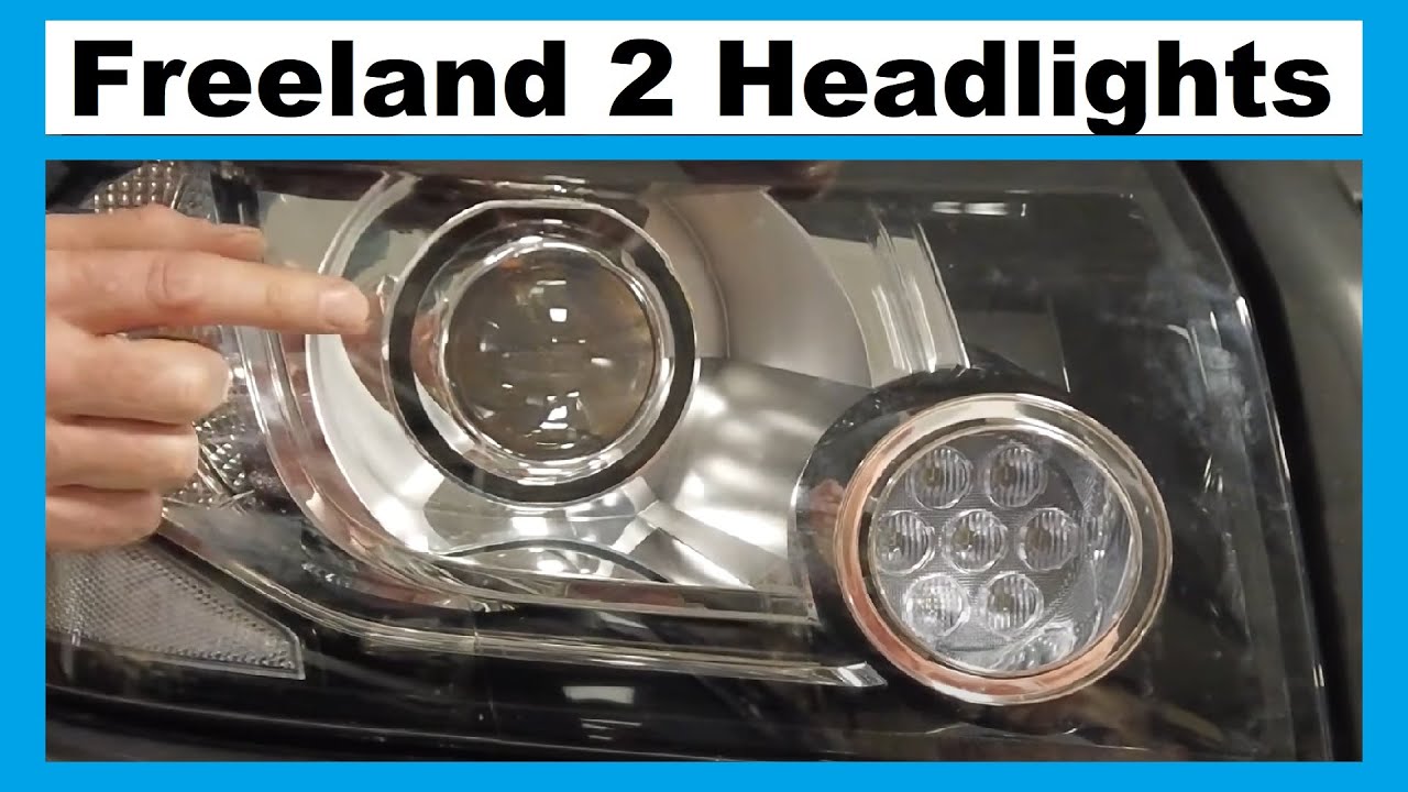 Land Rover Freelander 2 Headlights conversion upgrade to later LR2 headlamps using plug & play loom