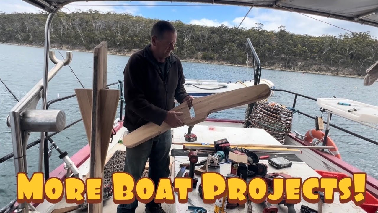MORE BOAT PROJECTS//TASMANIA//WOODEN BOAT//LIVE-ABOARD