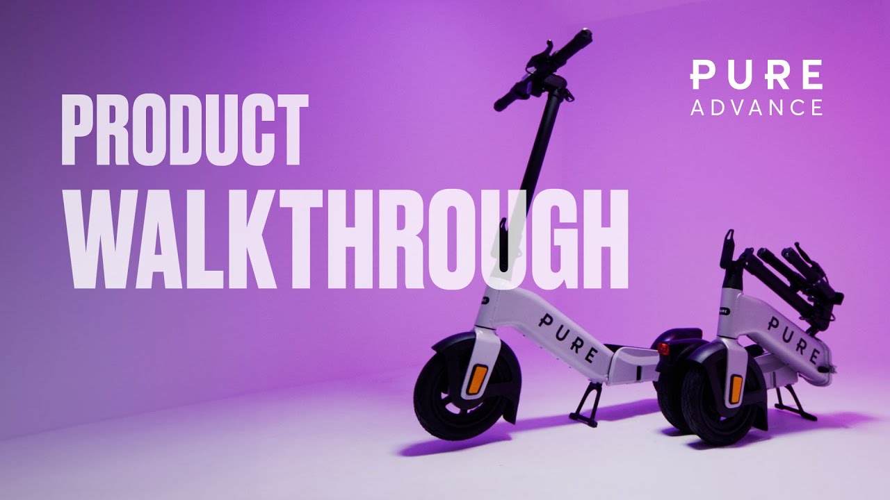 The Pure Advance e-scooter | Product walkthrough